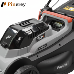 Pinerey Grassmaster 30V Swift Brushless Battery Lawn Mower - Image 3