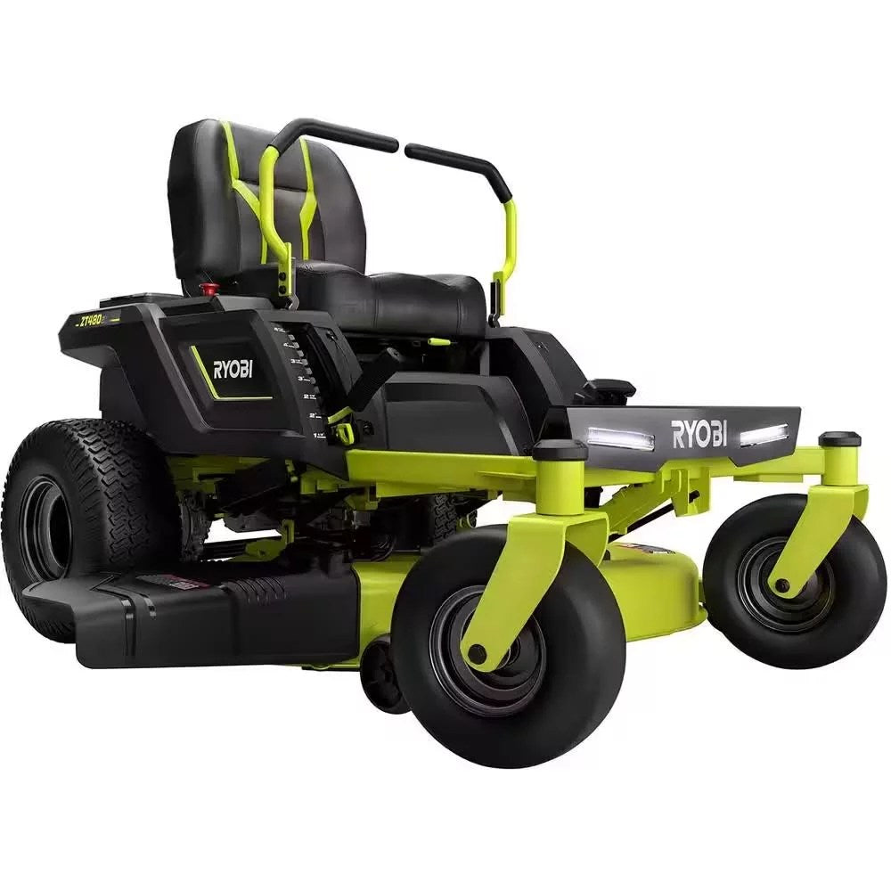 1_173f9880-adc1-4fb9-b1d1-9b250c76e690-1 Ryobi 42 in. 100 Ah Battery Electric Riding Zero Turn Mower - Image 1